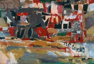 JOHN DAY AMERICAN BORN 1932 DIED 1982   Currently on exhibit at 25 Grand-Rue Vieille Ville 1204 Geneva Switzerland until May 16th 2021 open every day from 11 am to 19-00  see further details WWW.ARTADVISOR.CH